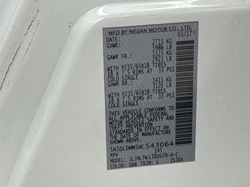 Used 2017 INFINITI QX60 AWD w/ Premium Plus Package image 52