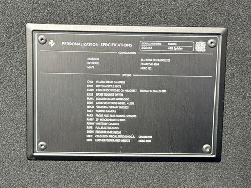 Certified 2017 Ferrari 488 Spider RWD image 28