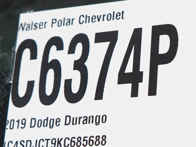 Used 2019 Dodge Durango R/T w/ Trailer Tow Group IV AWD/4WD image 33