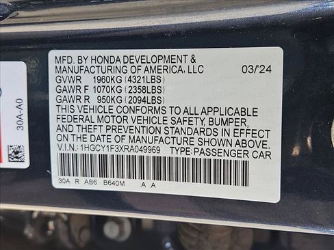 Used 2024 Honda Accord EX image 24
