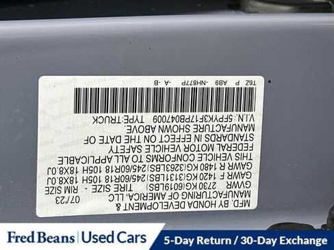 Used 2023 Honda Ridgeline Sport image 35