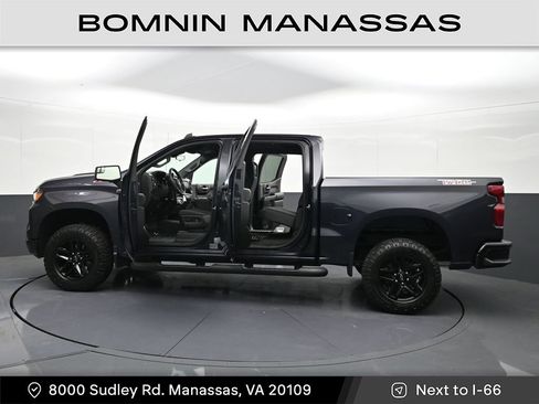 Certified 2022 Chevrolet Silverado 1500 Custom Trail Boss AWD/4WD image 40