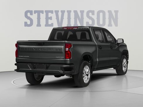 Used 2022 Chevrolet Silverado 1500 Custom w/ LPO, Dark Essentials Package AWD/4WD image 2