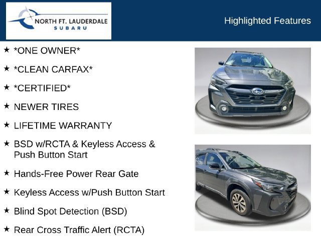 Certified 2024 Subaru Outback Premium AWD/4WD image 9