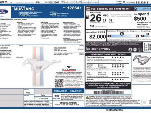 Used 2025 Ford Mustang Premium image 3