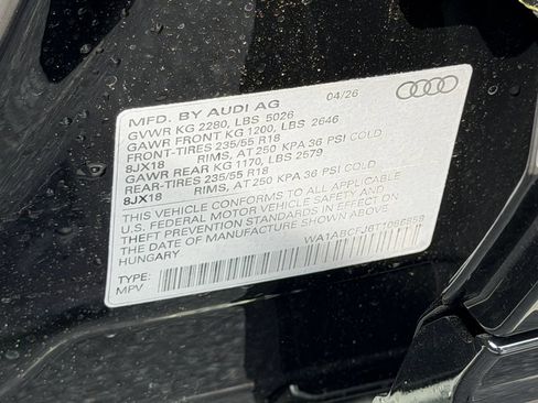 New 2026 Audi Q3 quattro 2.0T AWD/4WD image 27