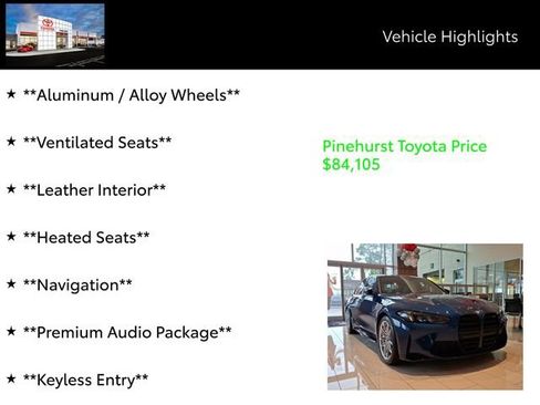 Used 2025 BMW M3 w/ Executive Package image 13