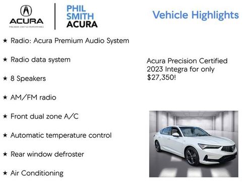 Certified 2023 Acura Integra A-Spec image 5