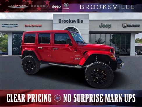 Used 2021 Jeep Wrangler Unlimited Sahara w/ Safety Group image 1