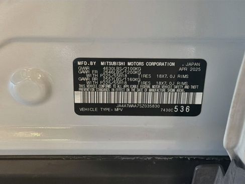 Used 2025 Mitsubishi Eclipse Cross SE AWD/4WD image 12