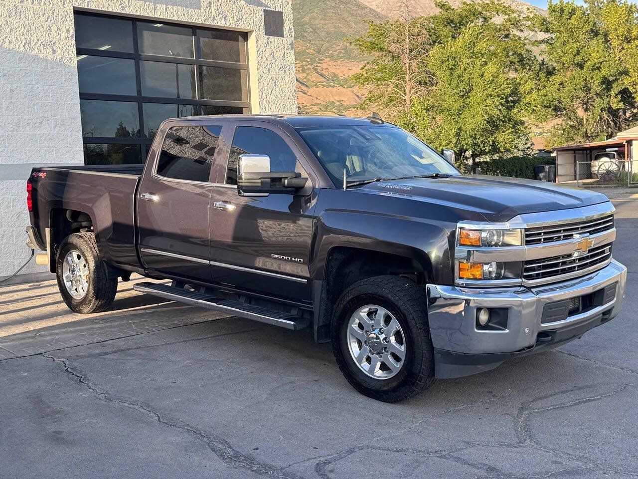 Used 2015 Chevrolet Silverado 3500 LTZ w/ Duramax Plus Package AWD/4WD image 3