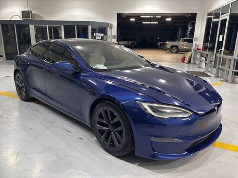 Used 2022 Tesla Model S Plaid AWD/4WD image 3