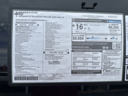 New 2026 Dodge Durango GT image 48