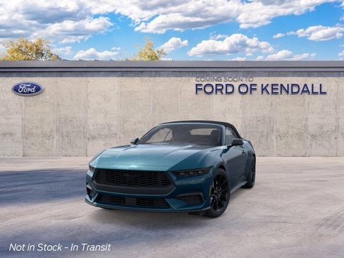 New 2026 Ford Mustang Convertible w/ Mustang Nite Pony Package RWD image 2