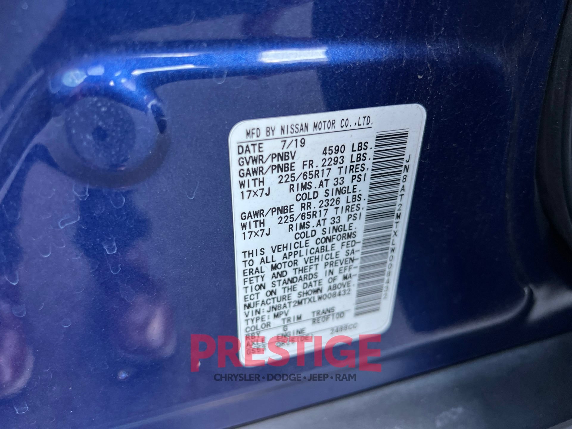 Used 2020 Nissan Rogue S FWD image 31