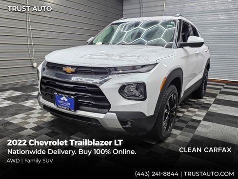 Used 2022 Chevrolet TrailBlazer LT AWD/4WD image 1