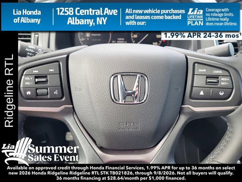 New 2026 Honda Ridgeline RTL image 18