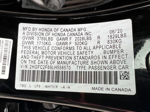 Used 2020 Honda Civic LX image 38