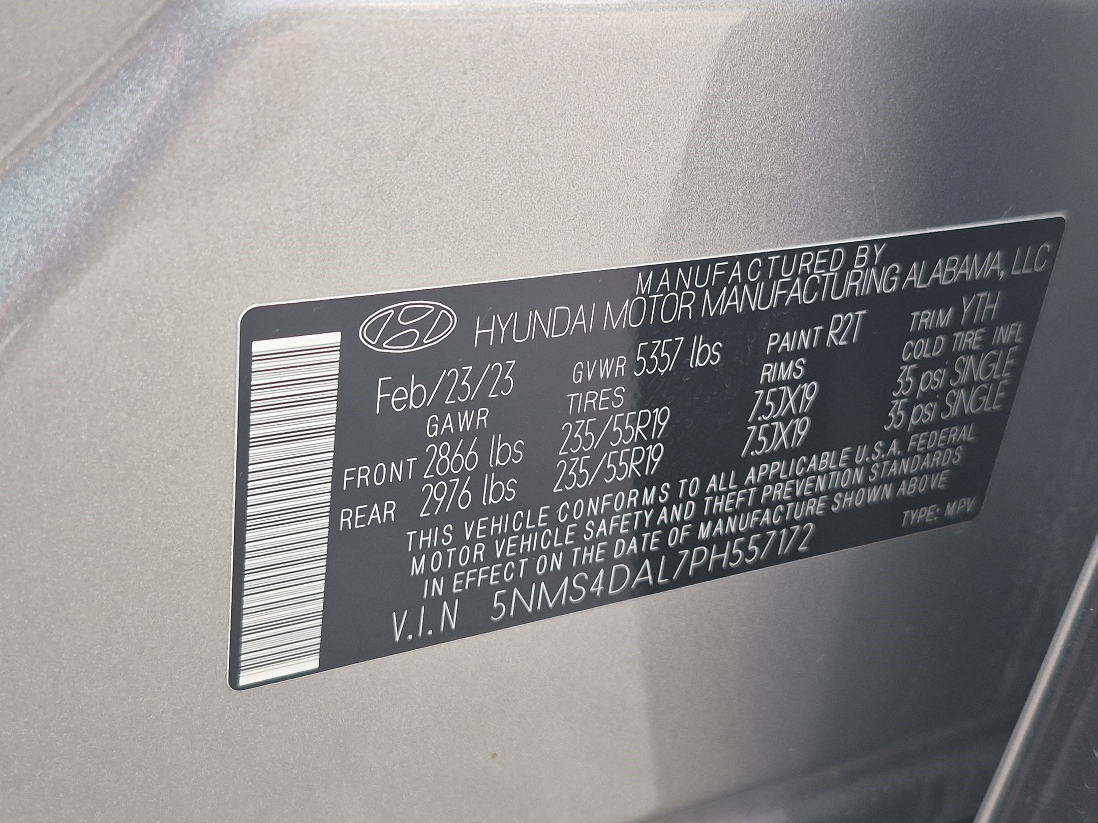 Certified 2023 Hyundai Santa Fe Limited AWD/4WD image 35