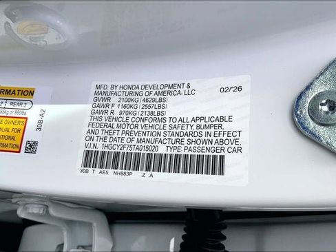 New 2026 Honda Accord Sport image 20