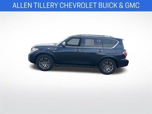 Used 2019 Nissan Armada Platinum w/ Captain's Chairs Package image 2