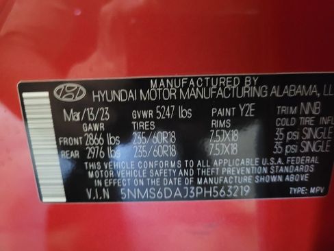 Used 2023 Hyundai Santa Fe XRT w/ Cargo Package AWD/4WD image 33