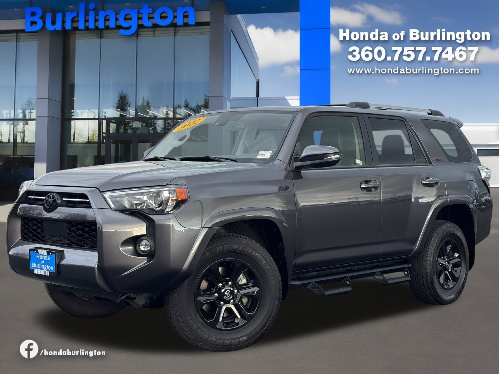 Used 2022 Toyota 4Runner SR5 Premium w/ Moonroof Package AWD/4WD 360° Tour