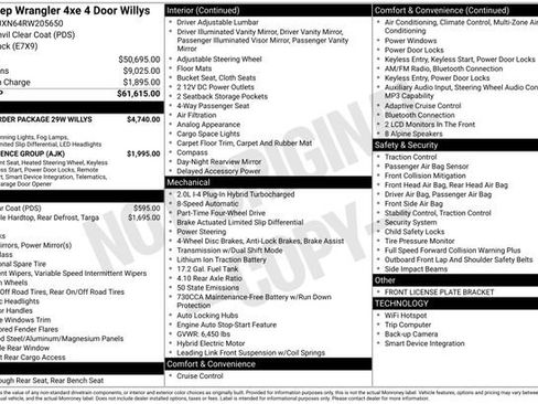 Used 2024 Jeep Wrangler Willys 4xe image 13