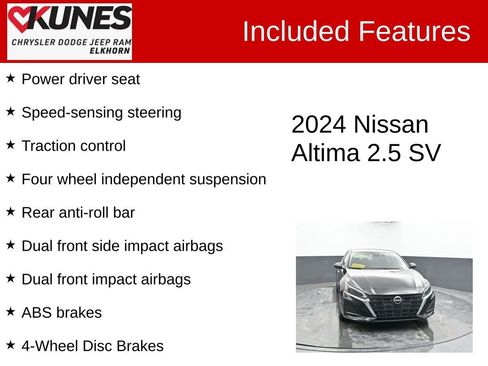 Used 2024 Nissan Altima 2.5 SV image 3