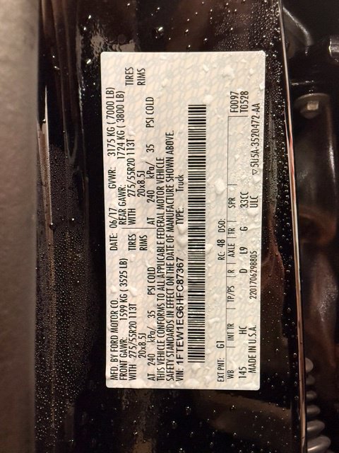 Used 2017 Ford F150 Lariat w/ Equipment Group 502A Luxury AWD/4WD image 12