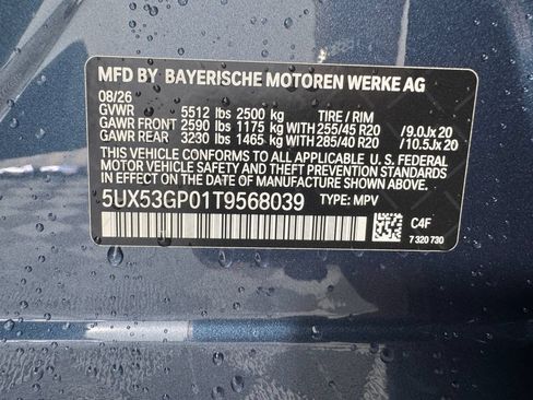New 2026 BMW X3 xDrive30i w/ Premium Package AWD/4WD image 21