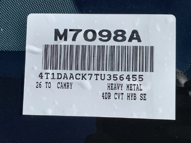 Used 2026 Toyota Camry SE FWD image 47