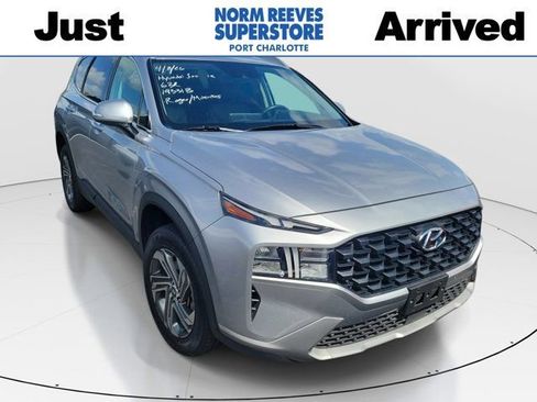 Used 2023 Hyundai Santa Fe Blue image 1