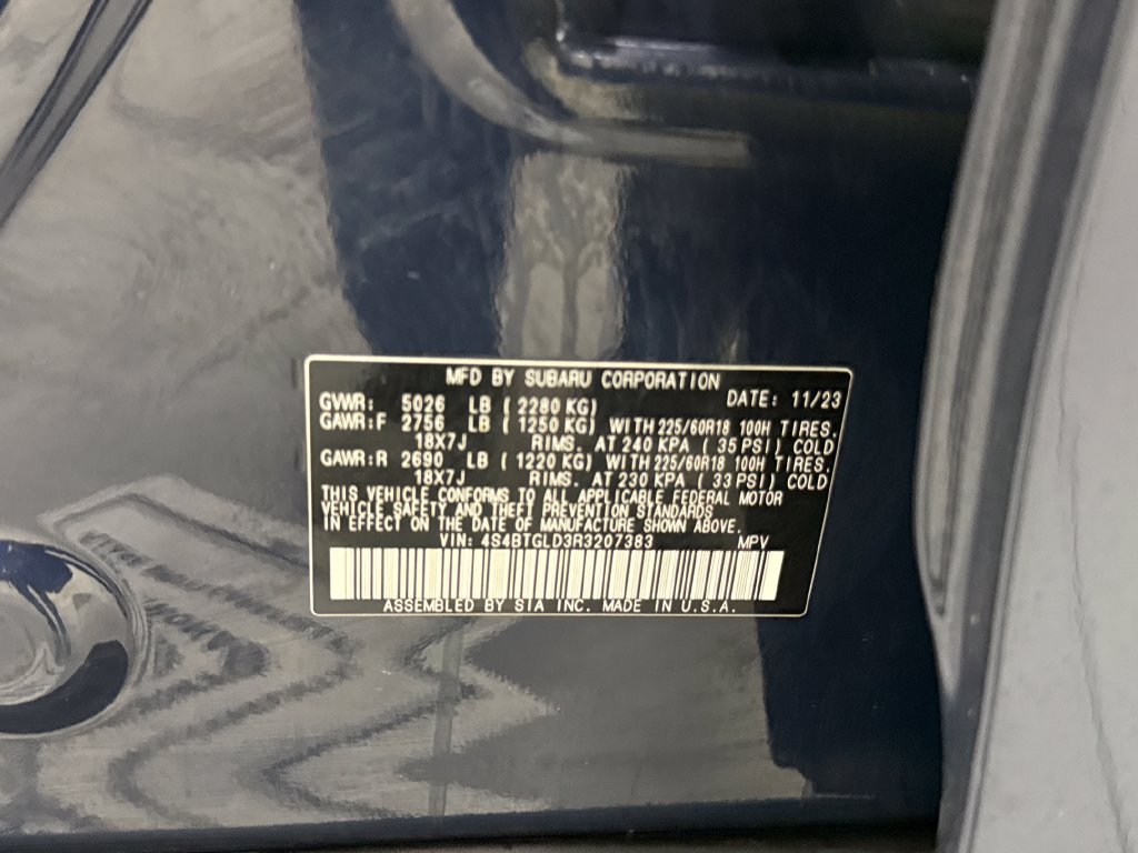 Certified 2024 Subaru Outback Onyx Edition XT AWD/4WD image 29