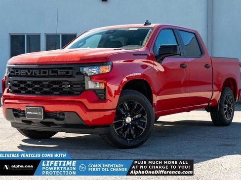 New 2026 Chevrolet Silverado 1500 Custom w/ LPO, Dark Essentials Package image 1