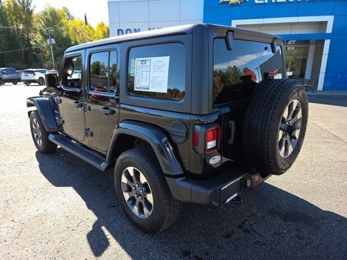 Used 2021 Jeep Wrangler Unlimited Sahara w/ Uconnect 4C Nav & Sound Group image 24
