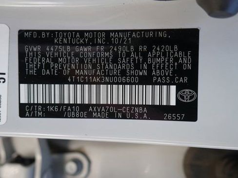 Used 2022 Toyota Camry LE image 23