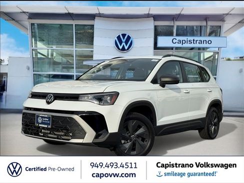 Certified 2025 Volkswagen Taos S image 1