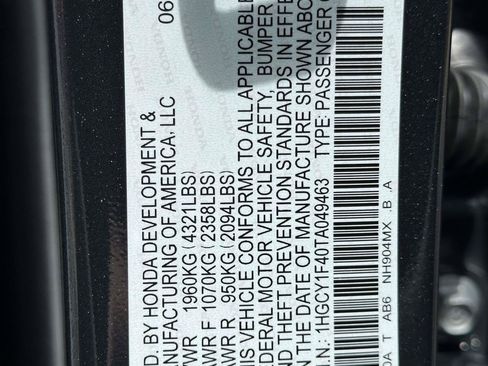 New 2026 Honda Accord SE image 29