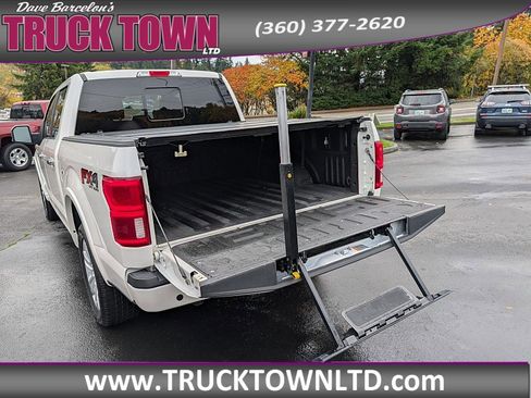 Used 2018 Ford F150 Platinum w/ Technology Package image 13
