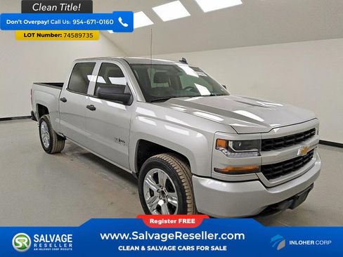 Used 2018 Chevrolet Silverado 1500 Custom w/ Texas Edition image 5