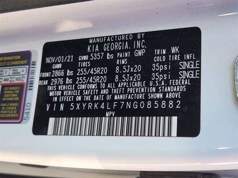 Used 2022 Kia Sorento SX image 31