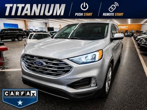 Used 2020 Ford Edge Titanium w/ Cargo Accessory Package FWD image 1