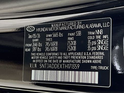 New 2026 Hyundai Santa Cruz SE AWD/4WD image 23