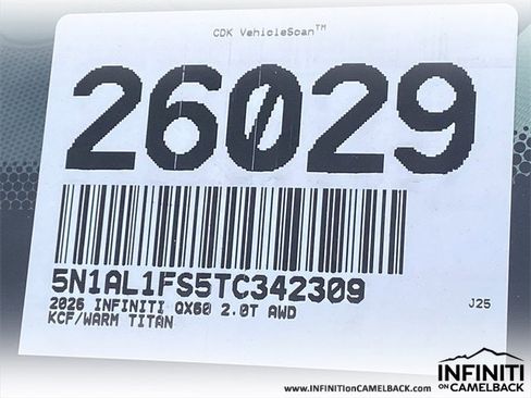 New 2026 INFINITI QX60 Luxe image 34