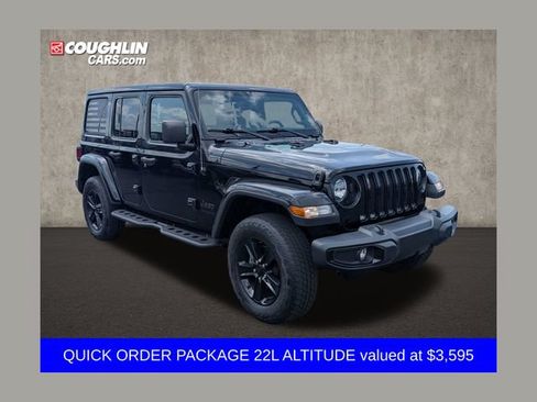 Used 2021 Jeep Wrangler Unlimited Sahara AWD/4WD image 1