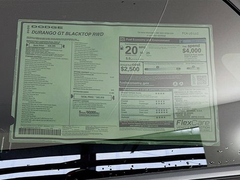 New 2026 Dodge Durango GT RWD image 20