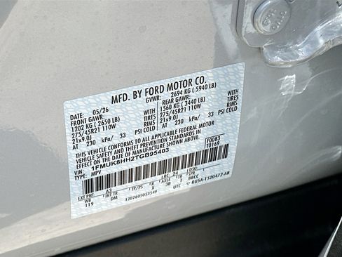 New 2026 Ford Explorer Platinum w/ LUX Leather Package AWD/4WD image 21