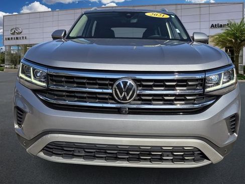 Used 2021 Volkswagen Atlas SEL Premium image 3