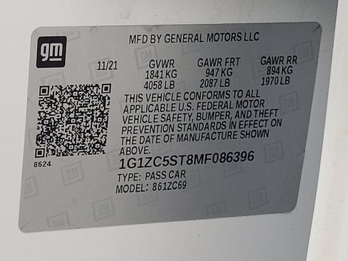 Used 2021 Chevrolet Malibu LS w/ Driver Confidence Package II FWD image 33